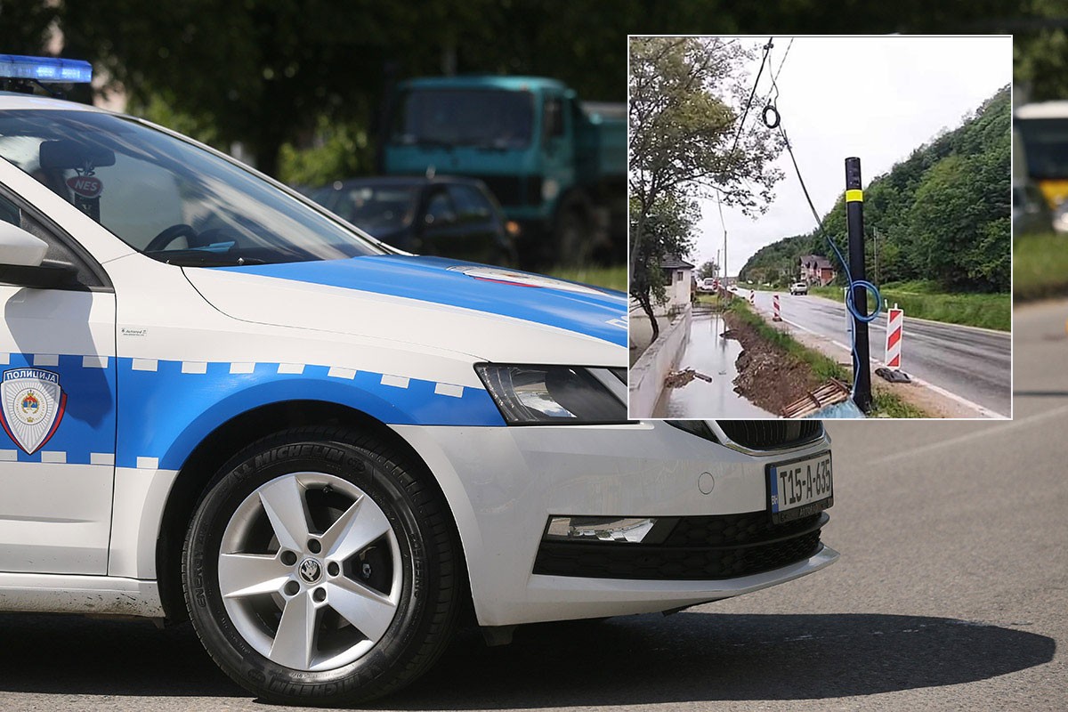 Policija se oglasila o radaru prikačenom na kablove