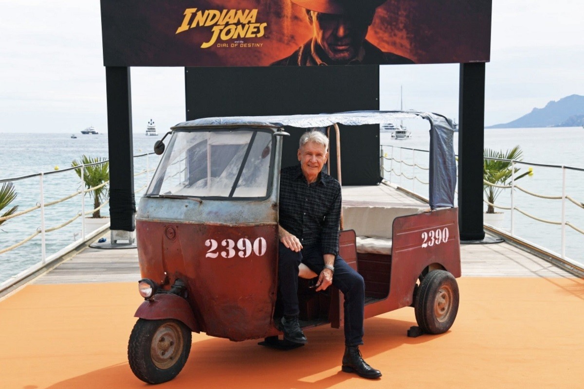 Harison Ford u Kanu na premijeri filma o Indijani Džonsu