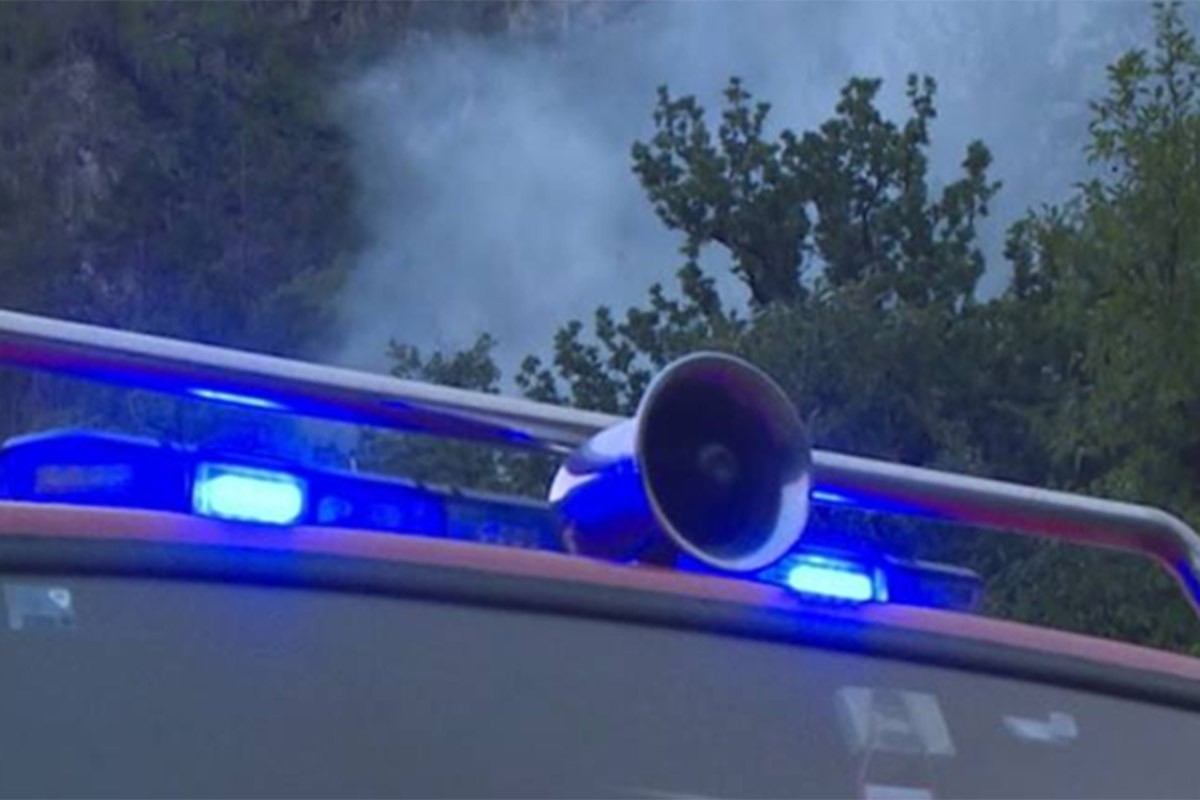 Požar u okviru rudnika "Јama" u Boru