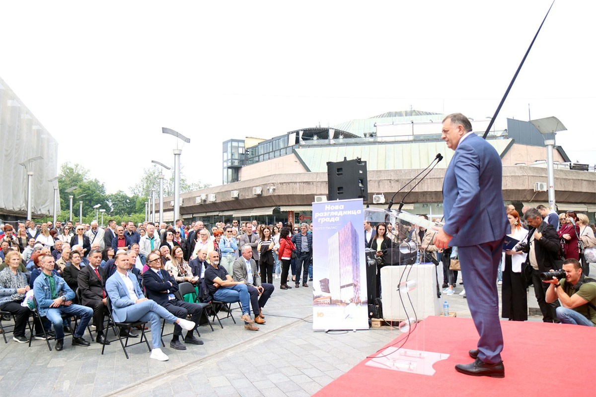 Predstavljen projekat novog izgleda hotela "Palas": Uskoro polaganje kamena temeljca