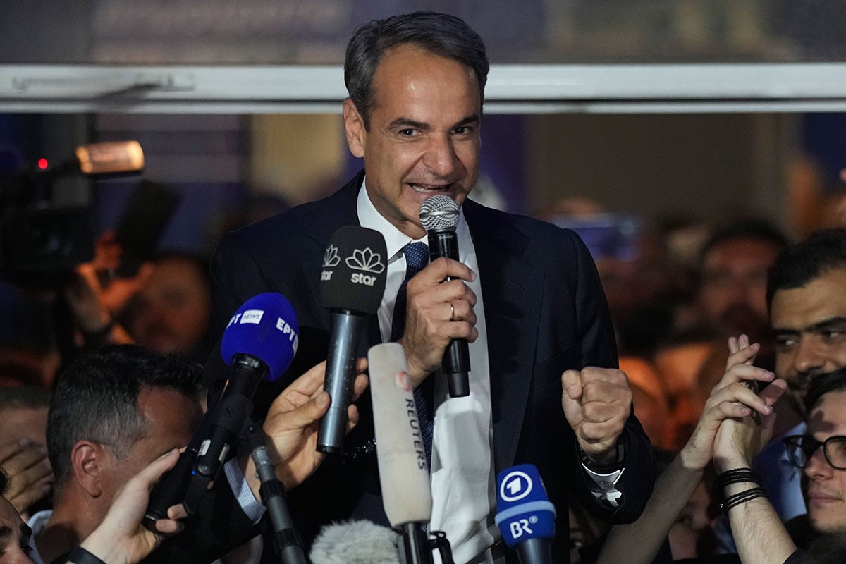 Pobjeda Nove demokratije na izborima u Grčkoj