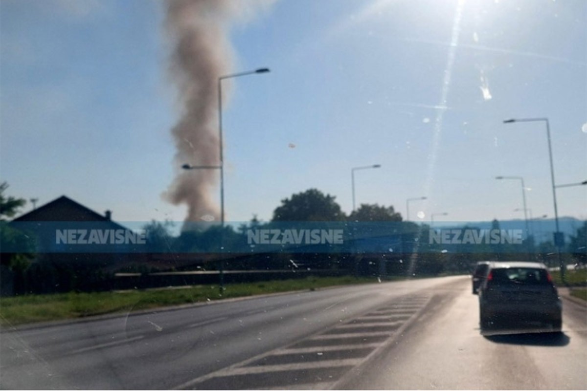 Lokalizovan požar u Lazarevu, nema povrijeđenih