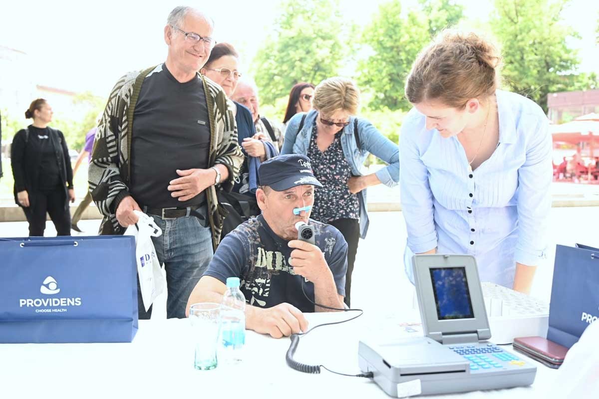 Svjetski dan borbe protiv astme: Ljekari građanima mjerili plućnu funkciju