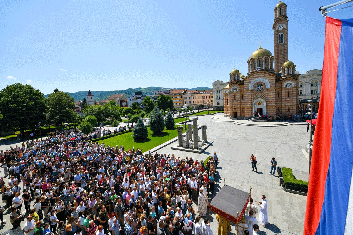 Za Spasovdan obustava saobraćaja u centru Banjaluke
