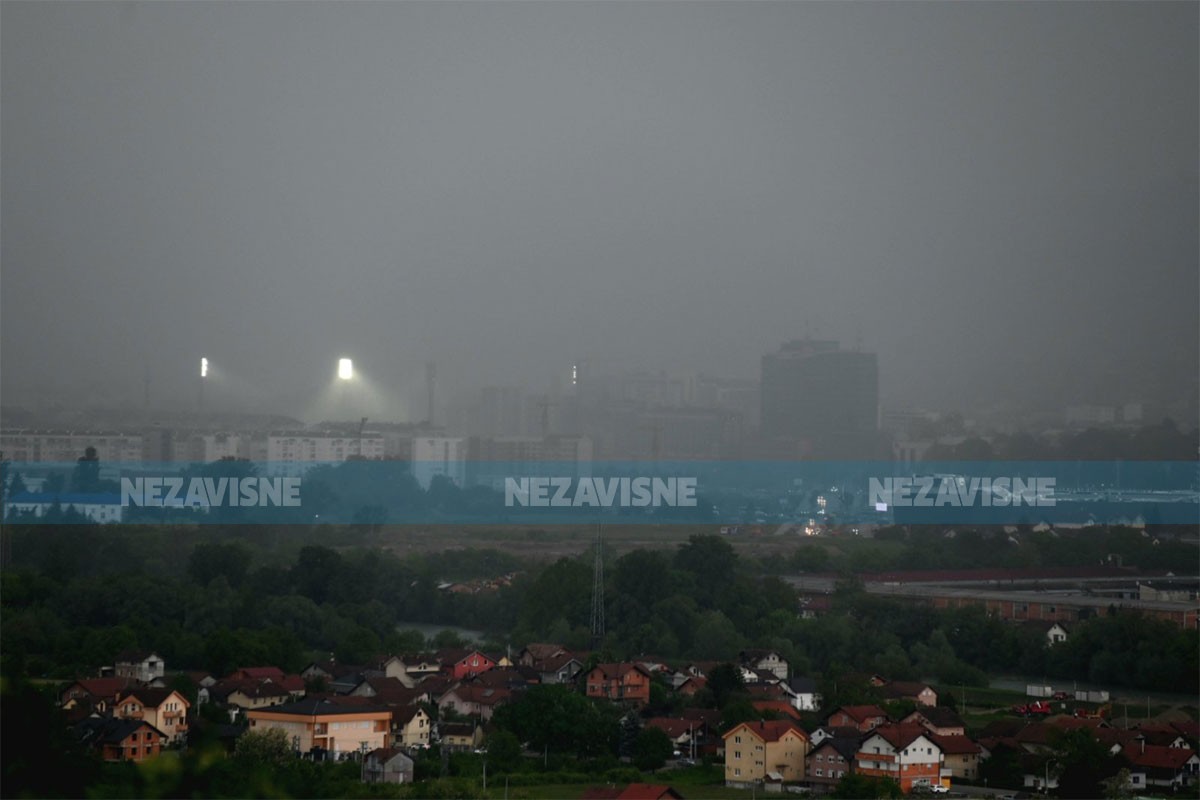 Prolom oblaka u Banjaluci (FOTO/VIDEO)