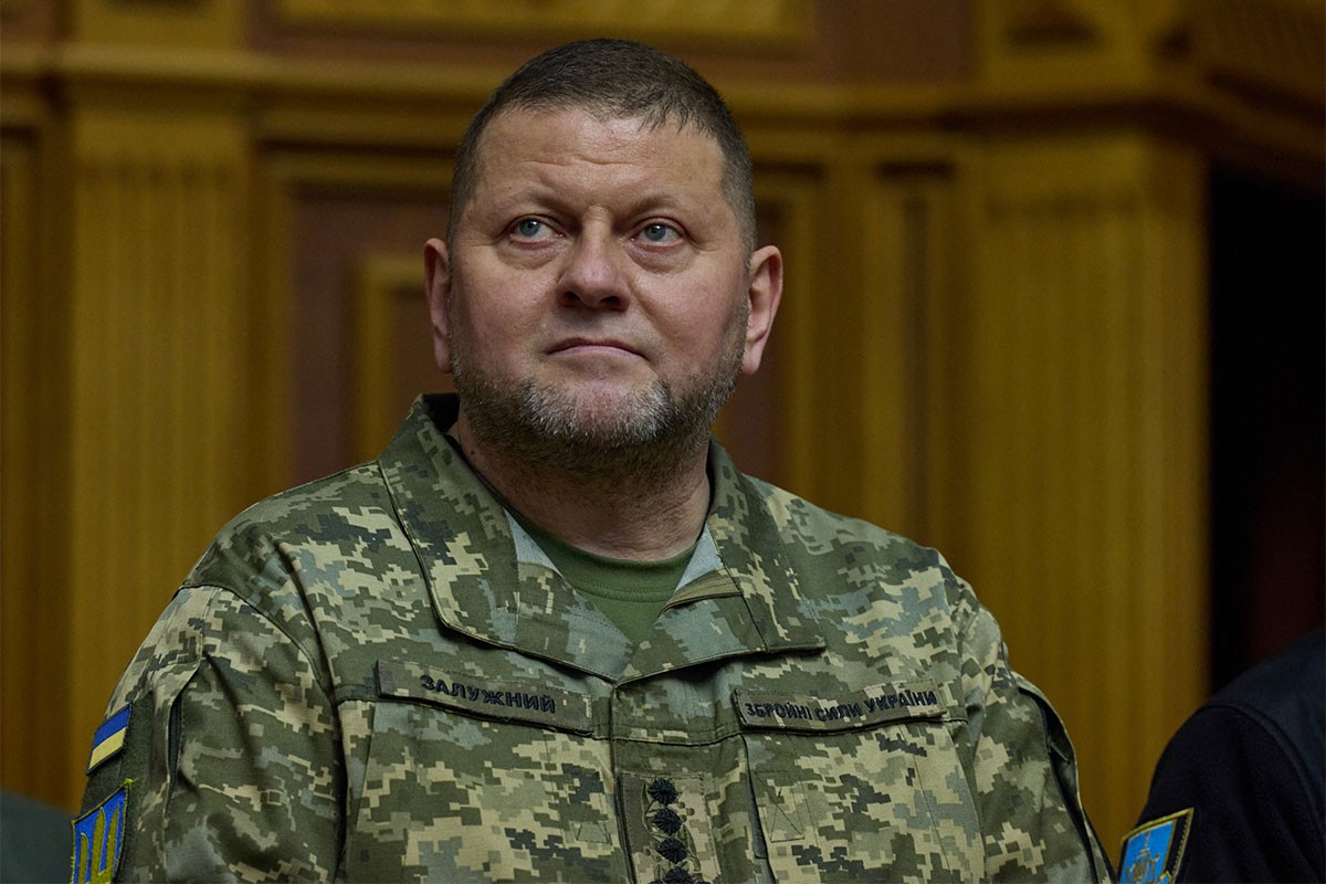 General Zalužni teško ranjen kod Hersona
