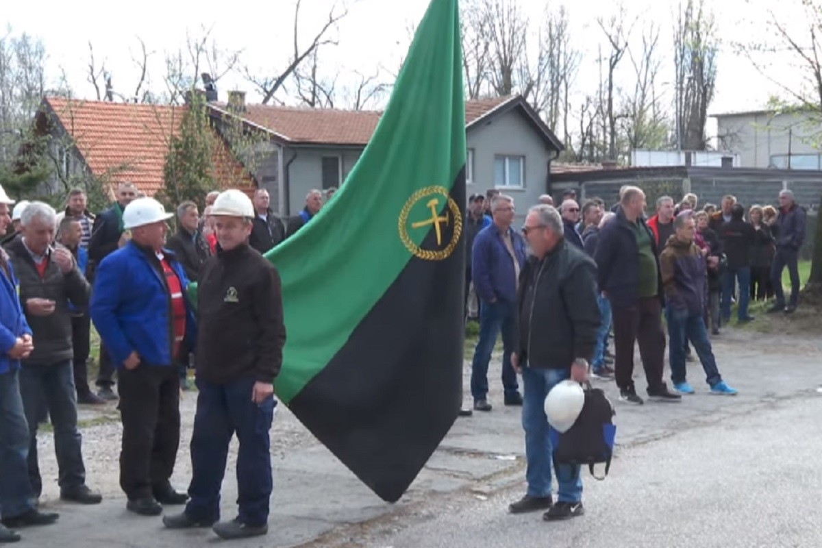 Zenički rudari odbili sići u jame