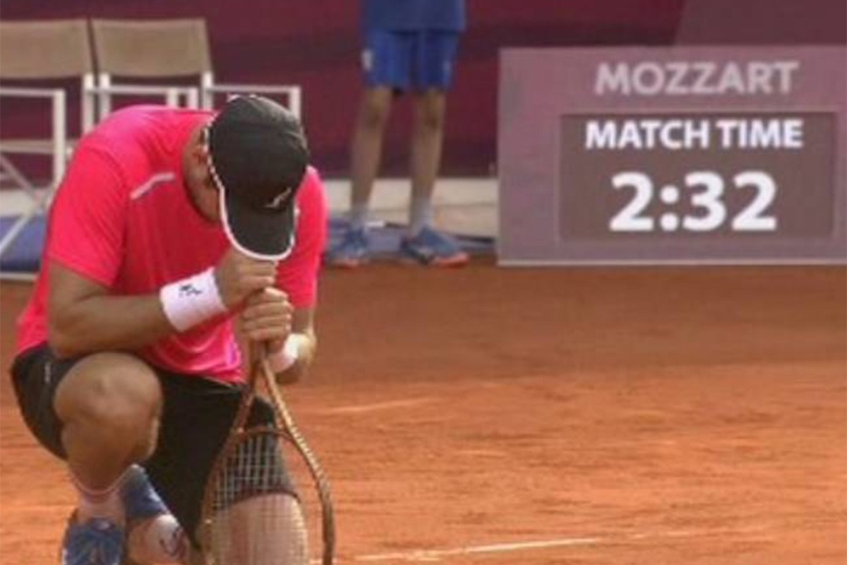 Lajović predao meč na Rolan Garosu