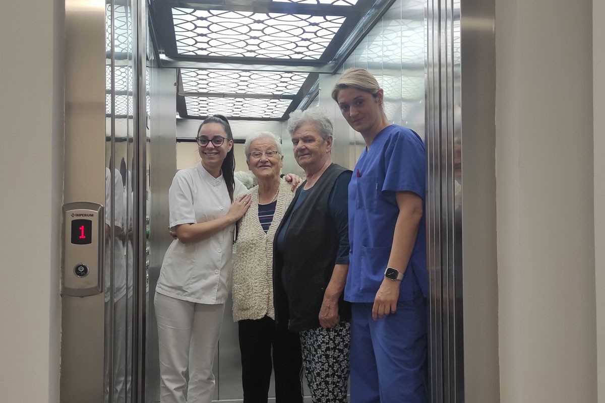 U Gerontološkom centru ugrađen lift za lakše kretanje korisnika
