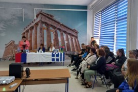 U grčkom kutku u srednjoj školi promovisane tri knjige
