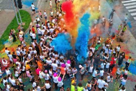 Pogledajte kako je "Nektar Color Fun Run" trka obojila Banjaluku (FOTO ...