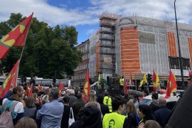 Švedsko "ne": Protesti protiv NATO-a i Turske (FOTO)