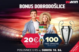Wwin nagrađuje nove korisnike – Uzmi bonus i spinove