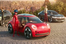 Električni Volkswagen Beetle za animirani film