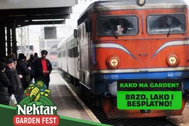 Na "Nektar Garden Fest" i ovog ljeta besplatno vozom