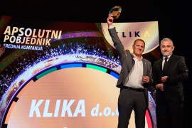 Klika apsolutni pobjednik Nagrade za biznis lidera održivog razvoja u ...