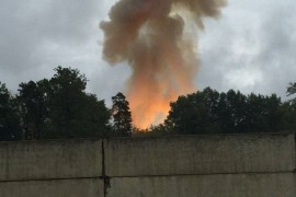 Eksplozija u ruskoj fabrici baruta (FOTO)