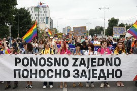 Povorka ponosa u Sarajevu: "Mi smo ljubav, ulice su naše" (FOTO)