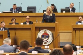 Parlament Srpske podržao veto Cvijanovićeve