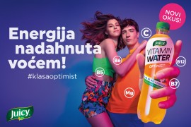 Optimistično u ljeto uz novi okus Juicy vitaminske vode