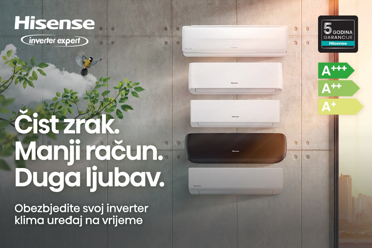 KLIME SA INVERTEROM: Štede struju, hlade, griju i čine zrak svježim
