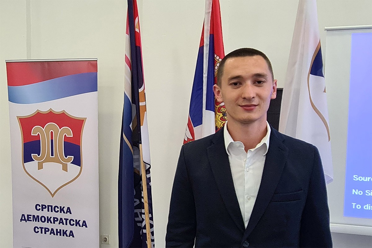 Stefan Gavrić izabran za predsjednika GO SDS u Doboju