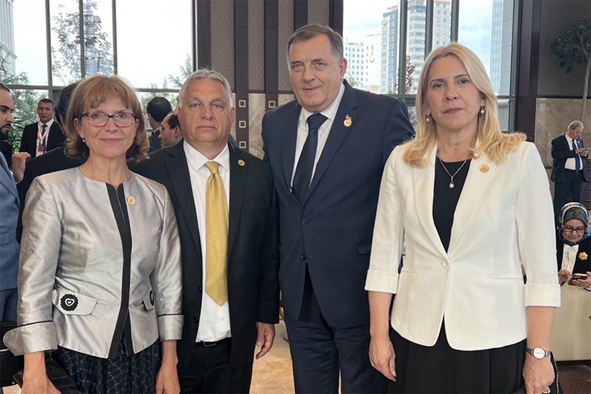 Dodik i Cvijanovićeva sa Orbanom u Ankari