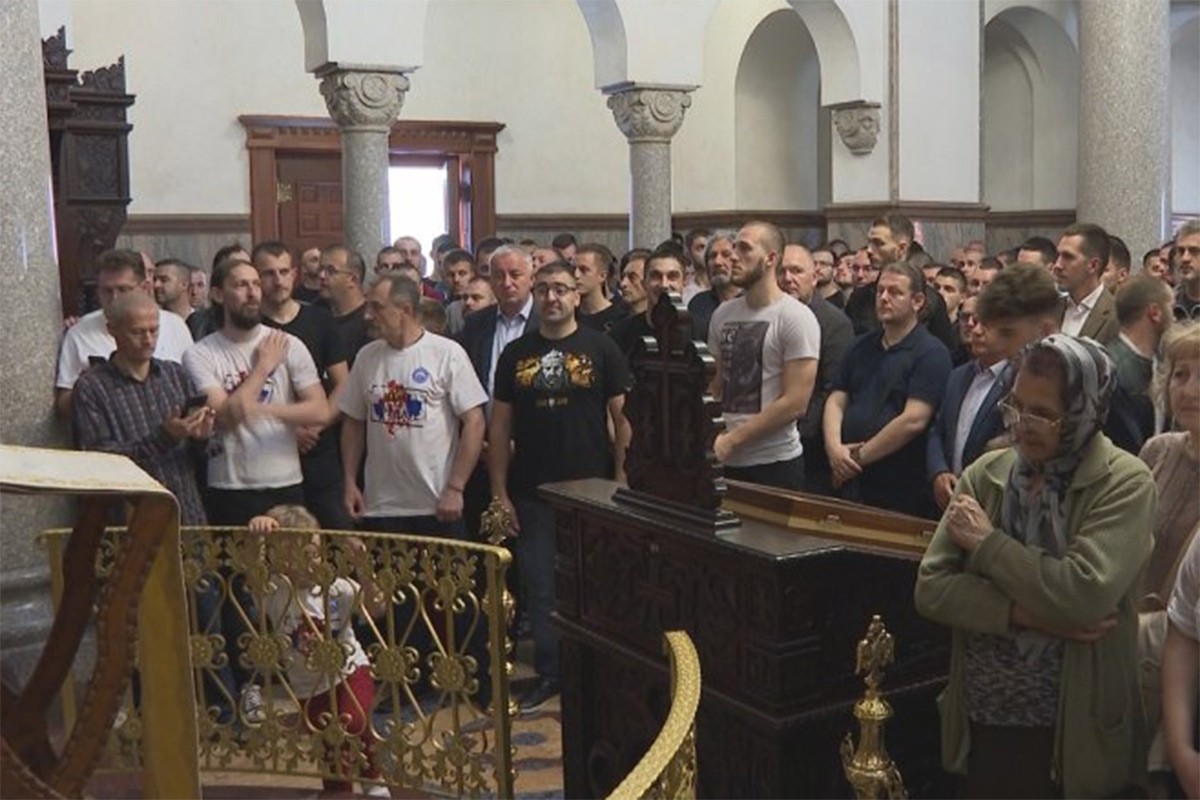 U Banjaluci služen moleban za Kosovo i Metohiju