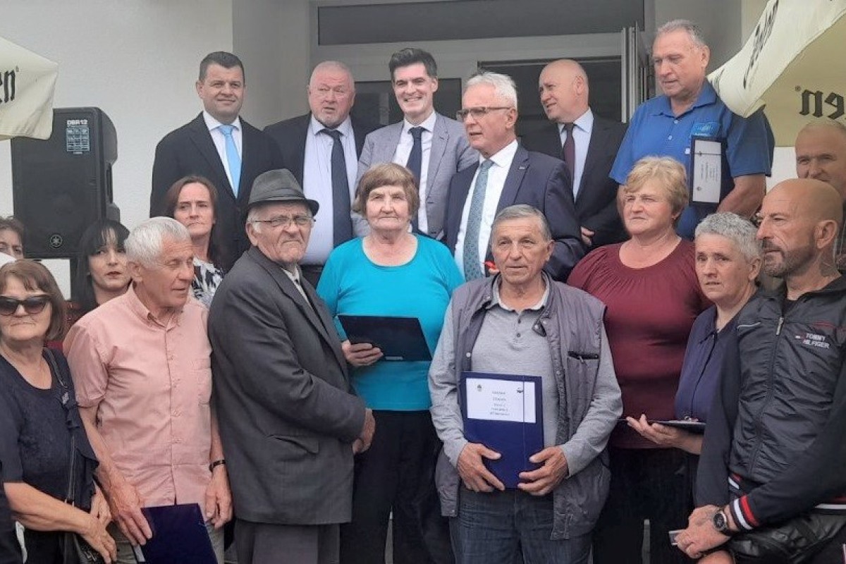Nove stanove dočekalo 15 izbjeglica i povratnika