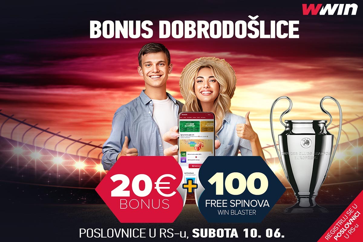 Wwin nagrađuje nove korisnike – Uzmi bonus i spinove