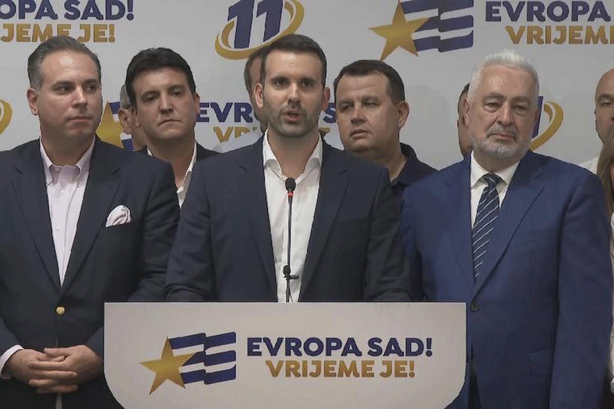 Milatović stigao u izborni štab PES, Spajić poručio da se vlada hitno formira