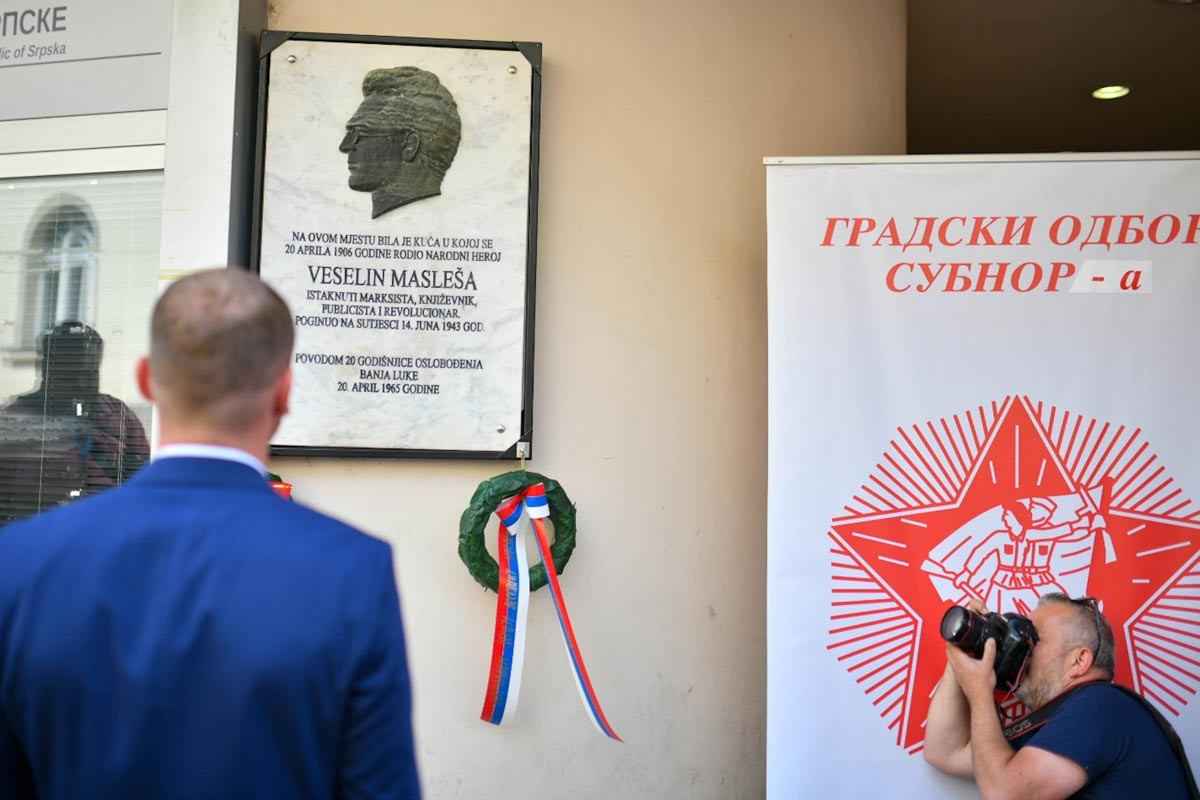 Banjaluka pamti heroje: Obilježena 80. godišnjica pogibije Veselina Masleše