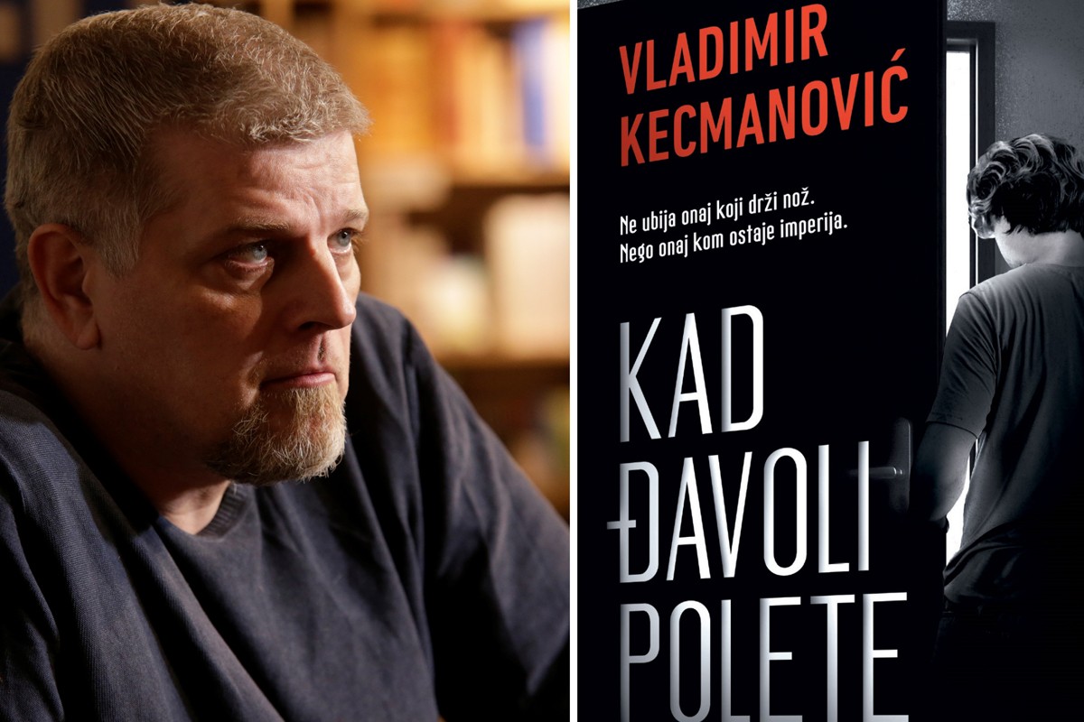 Vladimir Kecmanović u Banjaluci promoviše roman "Kad đavoli polete"