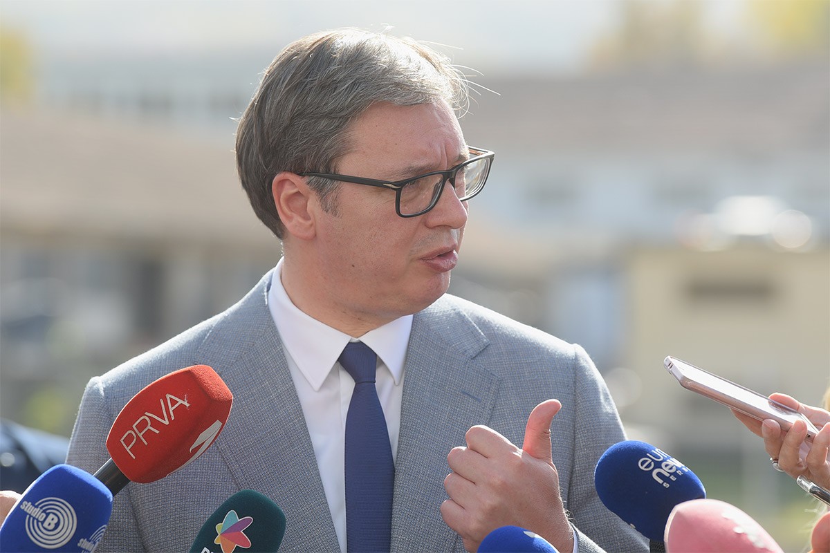 Vučić: Postoji jedan čovek na Balkanu koji hoće da izazove rat