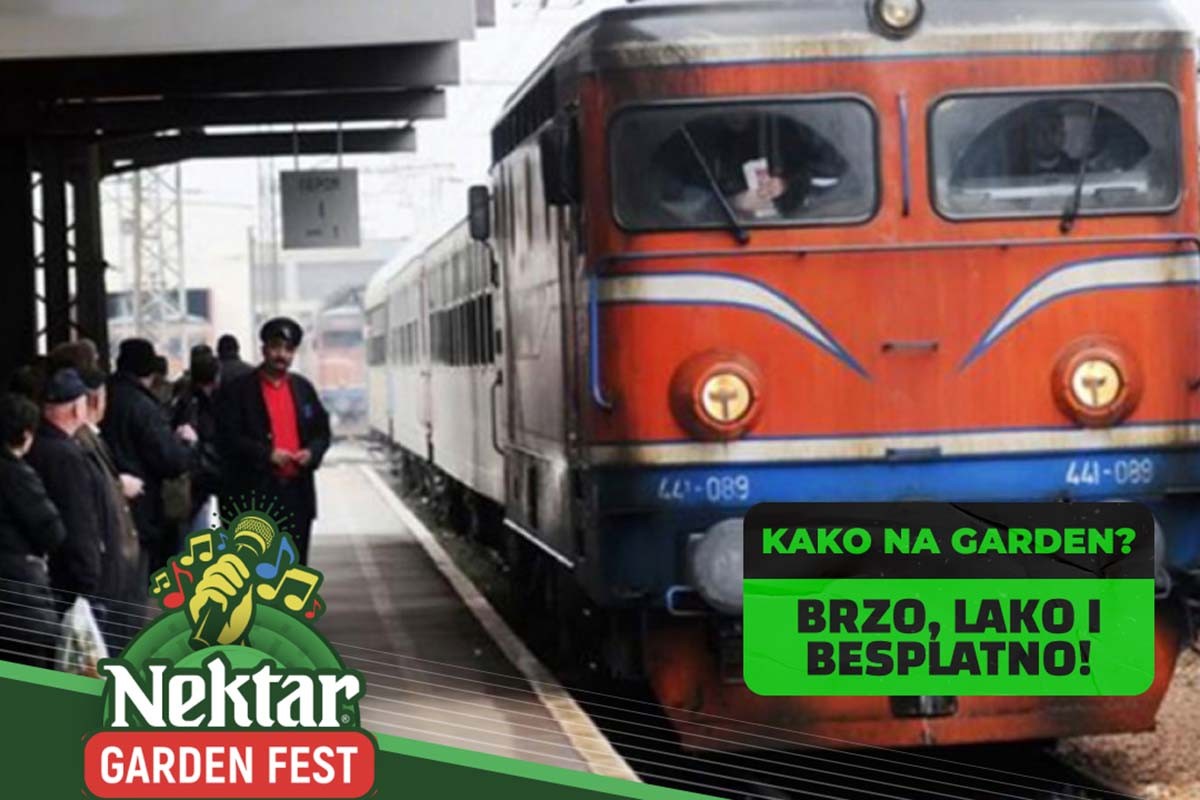Na "Nektar Garden Fest" i ovog ljeta besplatno vozom