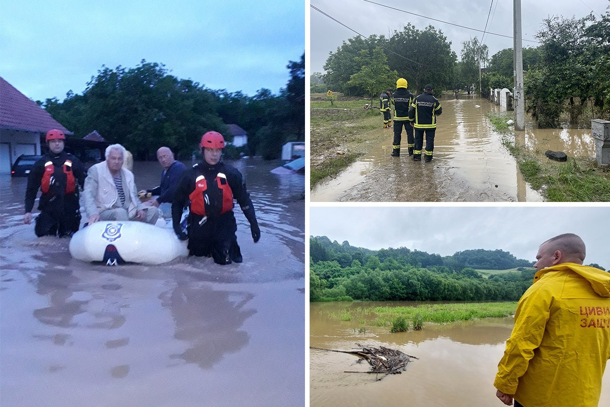 Poplave napravile haos u Srbiji, vanredno u 50 gradova i opština (VIDEO)
