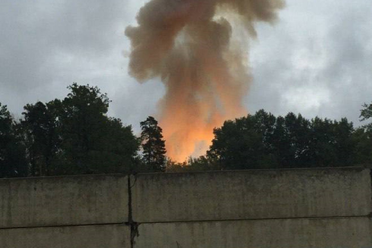 Eksplozija u ruskoj fabrici baruta (FOTO)