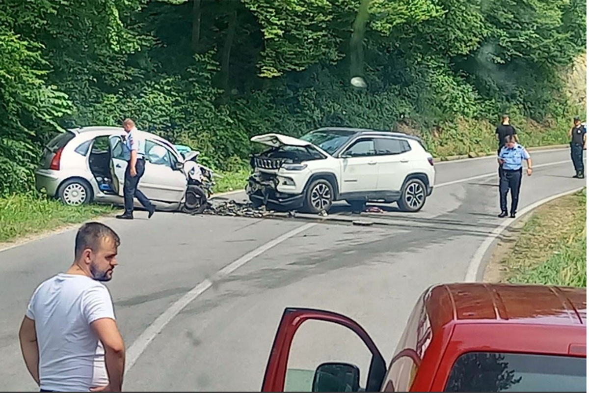 Detalji stravične nesreće kod Milića: Prešao u suprotnu traku i uletio u smrt