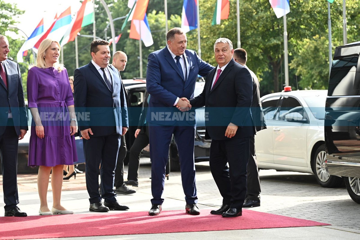 Počinju sastanci u Vladi Srpske sa premijerom Mađarske