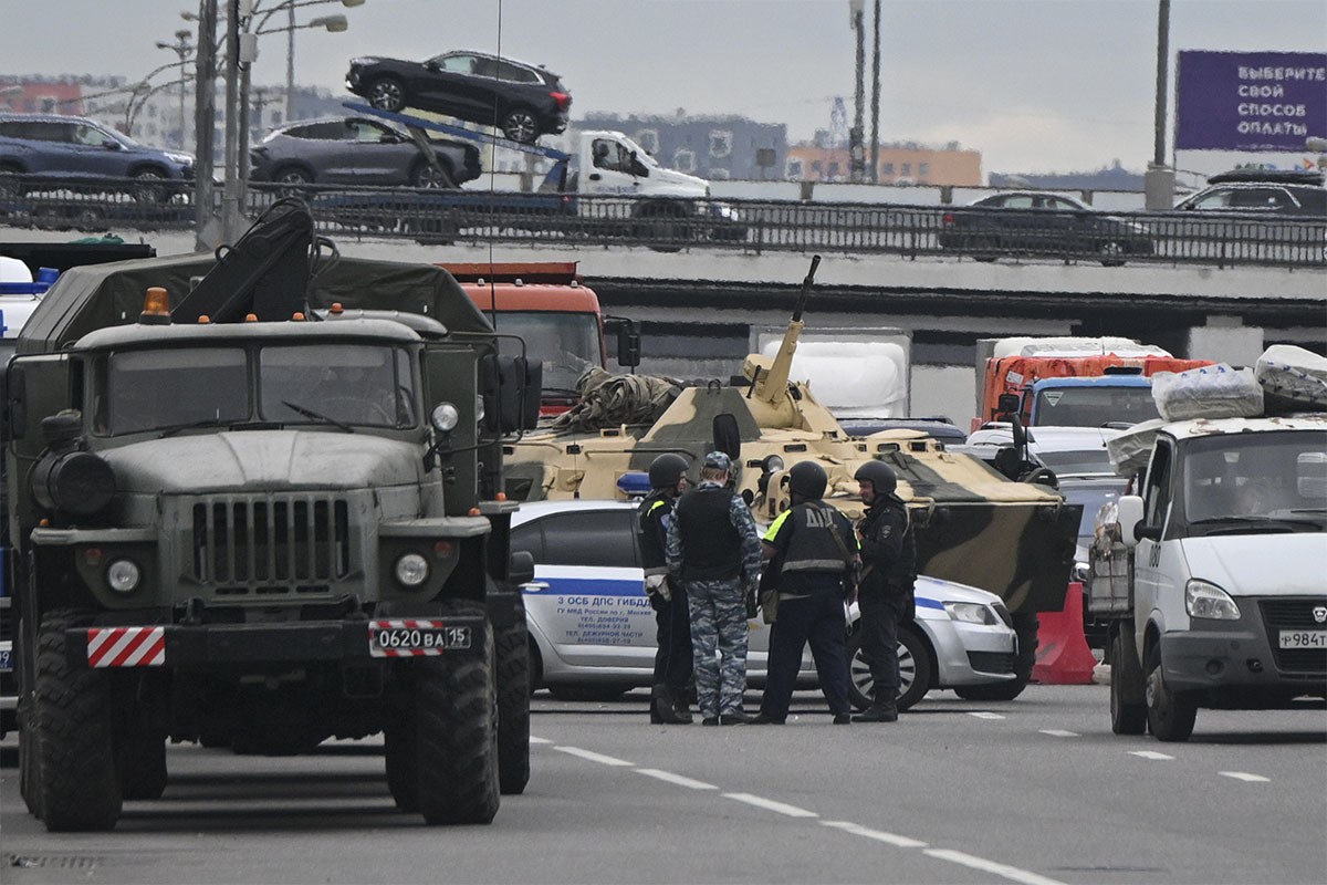 BBC: Vagnerovci na oko 400 km od Moskve