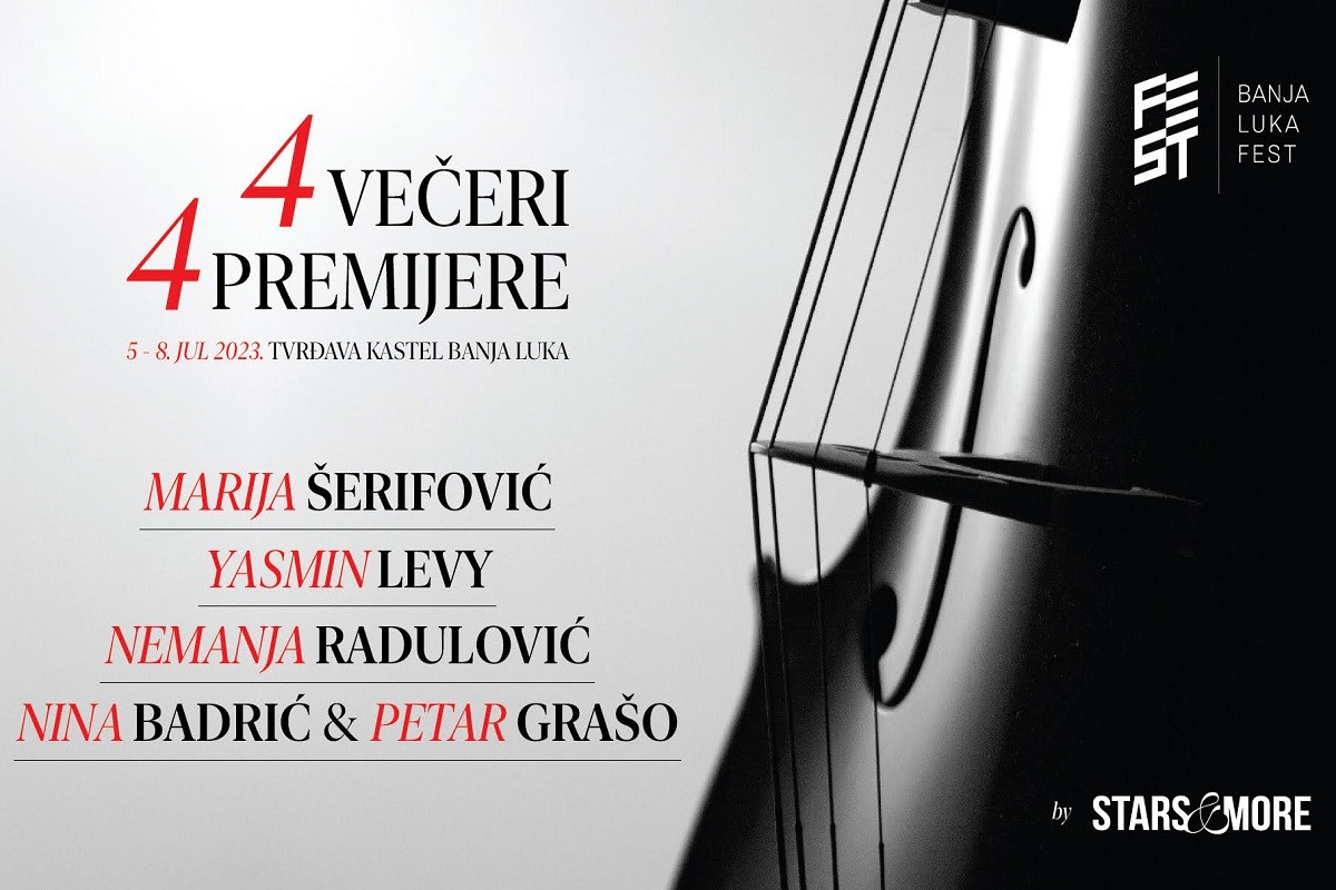 Banja Luka Fest 2023: Četiri večeri, četiri premijere