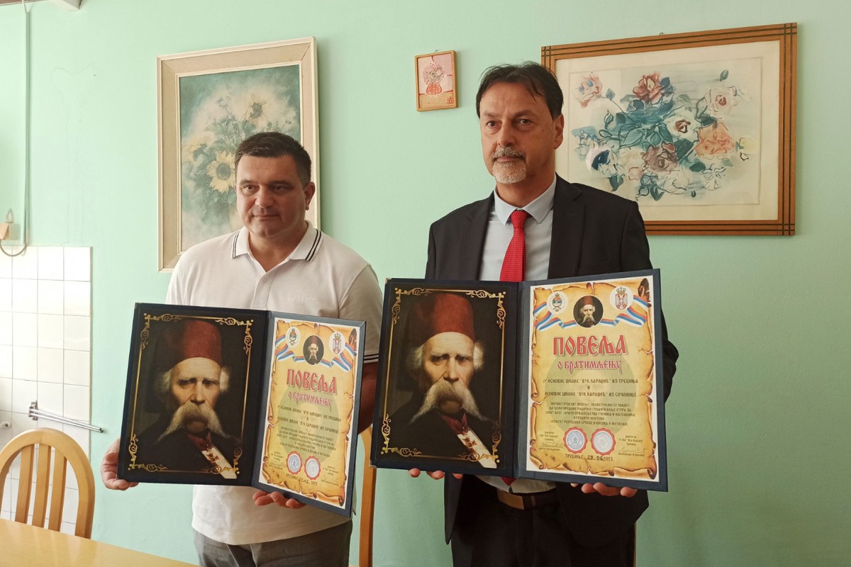 Pobratimile se škole iz Trebinja i Leposavića