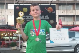 Osmogodišnji Ognjen Kojić iz Dervente srebrni u mentalnom računanju