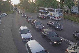 Pojačan saobraćaj na ulazu iz Hrvatske