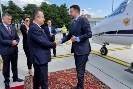 Milatović stigao u Beograd (FOTO)