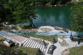 Pogledajte novouređenu plažu Vrućicu u Banjaluci (FOTO/VIDEO)