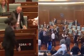 Policija se sukobila sa aktivistima SDP poslije okršaja u skupštini ...