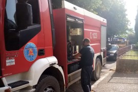 Trebinjski vatrogasci u posljednjem trenutku spasili stan (FOTO)