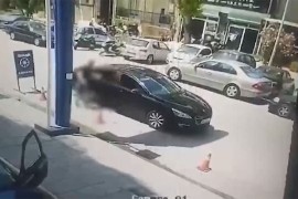 Pokušao da udari vozača, ovaj ga upucao iz auta (UZNEMIRUJUĆI VIDEO)