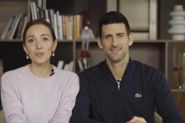 Jelena "prosula vodu" za Novakom pred finale Vimbldona (VIDEO)